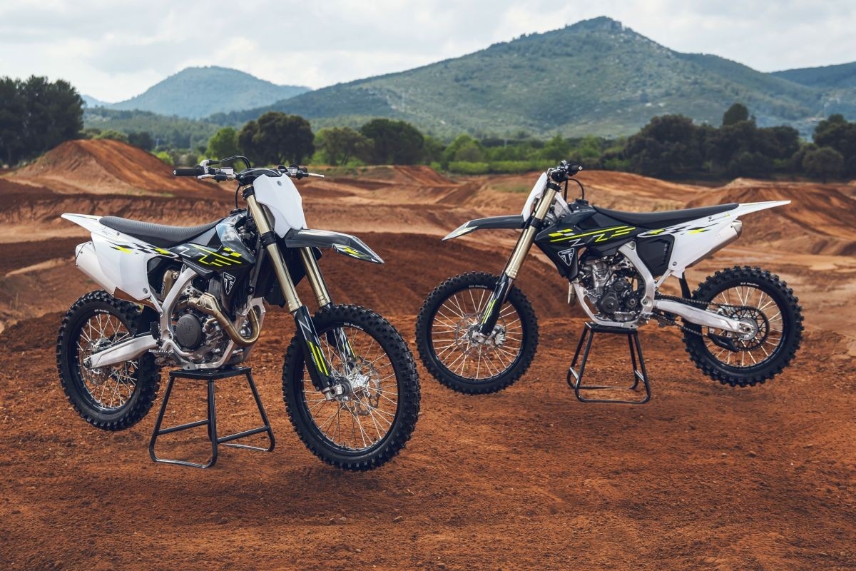 Triumph TF 450-X 2026: prospettiva MXGP